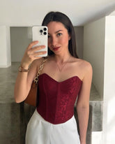 Corset Amore vinotinto