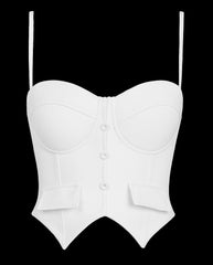 Corset Margot blanco