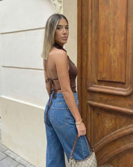 Blusa Celine café