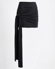 Falda Versalles negro