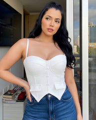 Corset Margot blanco