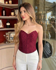 Corset Amore vinotinto
