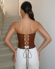 Corset Amore café