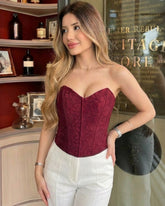 Corset Amore vinotinto