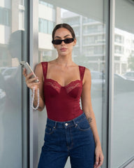 Body Mónaco vinotinto