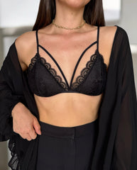Bralette Milán negro