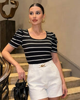 Blusa Abby negro