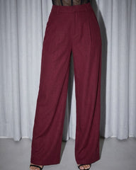 Pantalón Loretta vinotinto