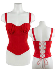 Corset Victoria rojo