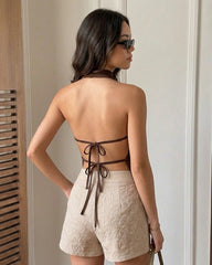 Blusa Celine café