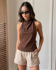 Blusa Celine café