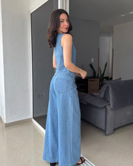 Set Macarena azul medio