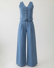 Set Macarena azul medio