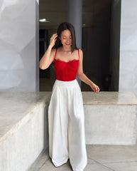Corset Sevilla rojo