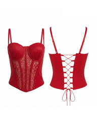 Corset Antonieta rojo