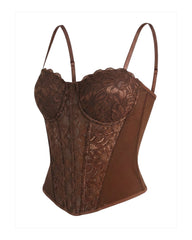 Corset Antonieta café